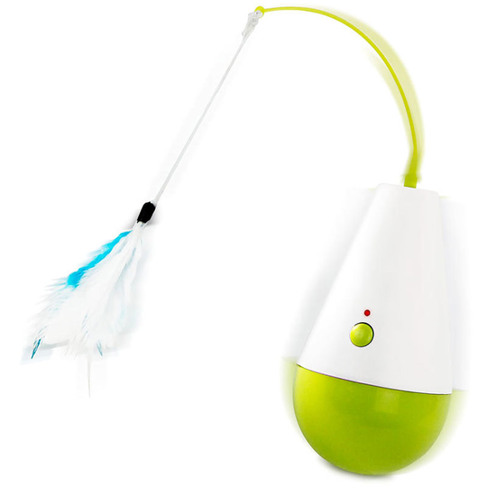 Electric Goblet Feather Wand Cat Toy