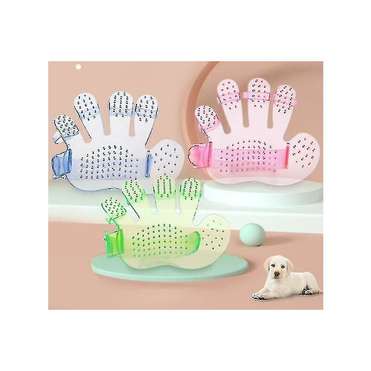 Dog Pet Grooming Glove Silicone Cats Brush Comb Deshedding Hair Gloves Dogs Bath Cleaning Supplies Pets Combs Ns2 6pcs