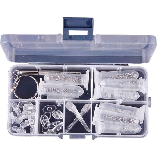 Glasses Repair Kit, Glasses Optical Repair Tools Nose Glasses Pads