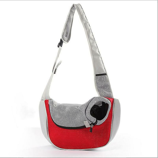 Comfort Pet Dog Carrier Cat Puppy Outdoor Bags Mesh Oxford - New Red s