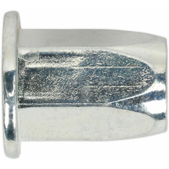 50 pack M6 x 1mm full Hex Threaded Insert Rivet Nuts - Standard Flange Head