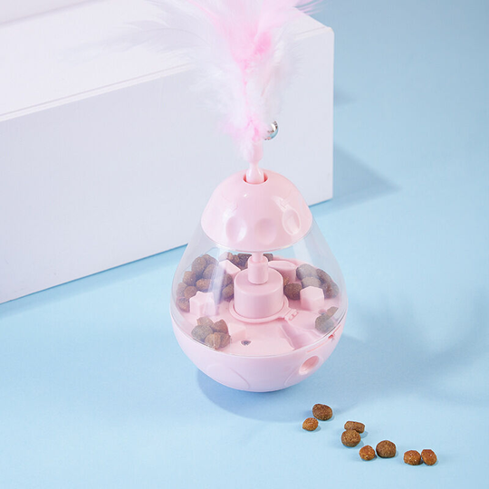 Perle Raregb - Cat Toys, Pink Pet Toys, Help Animals Relieve Stress, Food Balls, Interesting Toys, Educational Toys, Pet Food Speakers, Bite Resistant