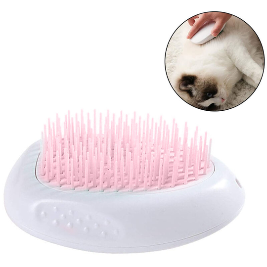 Pets Hair Massage Comb, Cat Grooming Brush Quick Hair Removal Pets Hair Massage Comb, pink