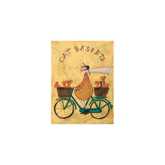 Sam Toft (Cat Baskets) 60 x 80 x 4cm Canvas Print