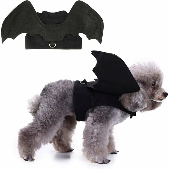 Halloween Bat Wings Pet Costumes for Dog Cat Halloween Party Large