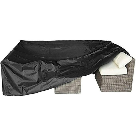 LITZEE Garden furniture covers, modular outdoor sofa covers, outdoor table and chair covers, with drawstring for perfect grip, 213 * 132 * 74cm