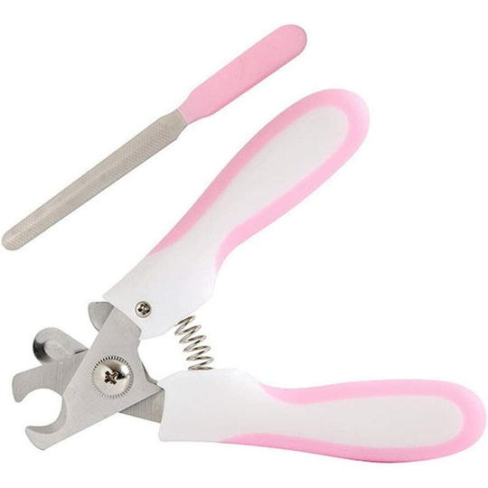 Nail Clippers for Dog Clippers and Trimmers Professional Home Pet Nail Care Tool with Safety Pad Safety Slot and Nail File SOEKAVIA