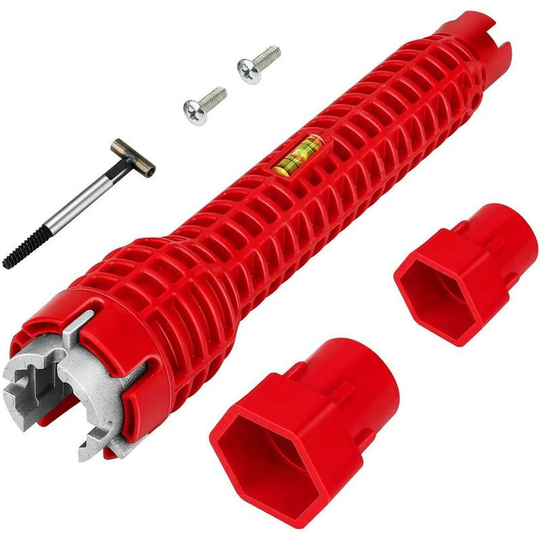 Modou - Sink Faucet Socket, Sink Wrench, Faucet & Sink Installation Tool, Scaffolding Wrench, Pipe Wrench, Toilet Wrench, Kitchen & Plumbing Wrench