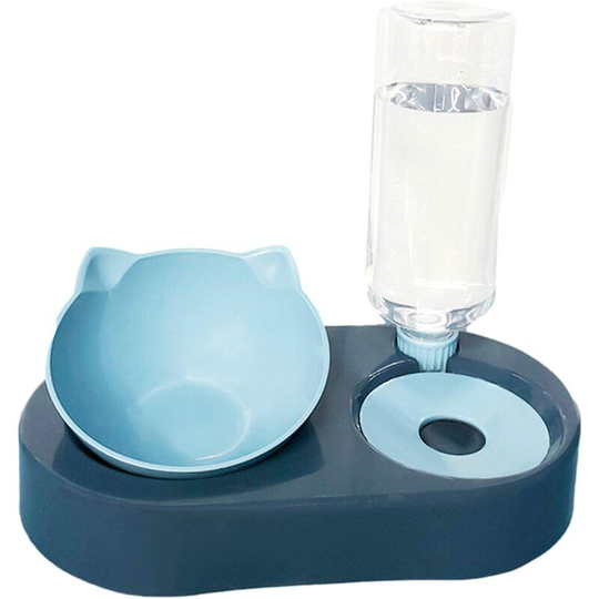 Automatic Feeder Pet Water Dispenser, Automatic Cat And Dog Drinker, With 2 In 1 Food Bowl, Suitable For Small And Medium Pets