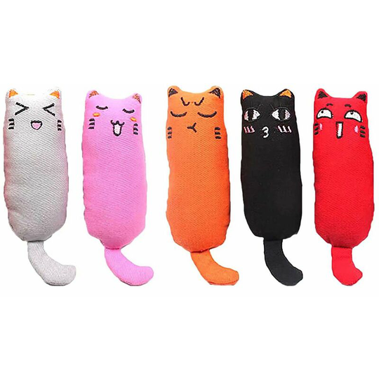 BetterLife Pure Cotton Company Cat Toy, Teething, Wear Resistant, Cute, Cat Deals 5 pieces included