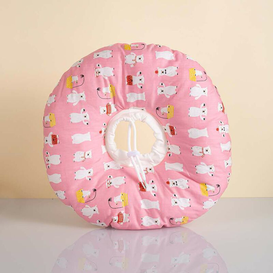 MUFF Adjustable Cat Cone Collar is Soft, Recovery Collar After Cat and Dog Surgery M
