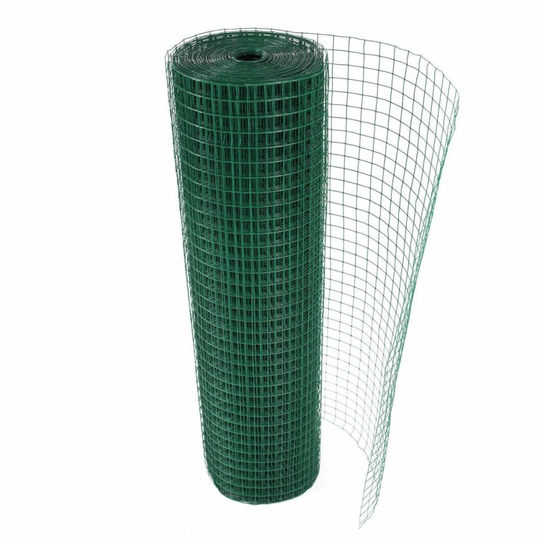 (0.9m X 30m) PVC Coated Mesh Wire Poultry Fencing Protection
