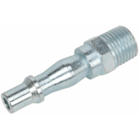 Loops - 100 pack 1/4 Inch bspt Screwed Adaptor - Male Thread - 100 psi Free Airflow Rate