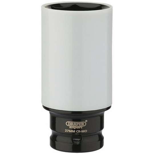 DRAPER 83061 - 1/2" Sq. Dr. HI-TORQ® Wheel Nut Socket for Alloy Wheels (27mm)