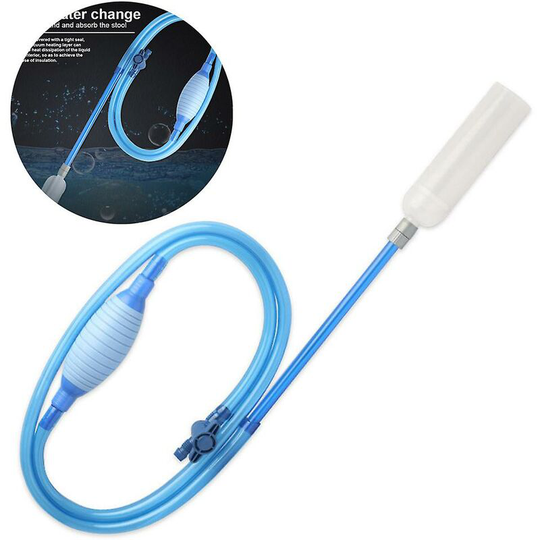Aquarium Cleaner Siphon Fish Tank Cleaner, 2.6m Aquarium Water Changer Thsinde