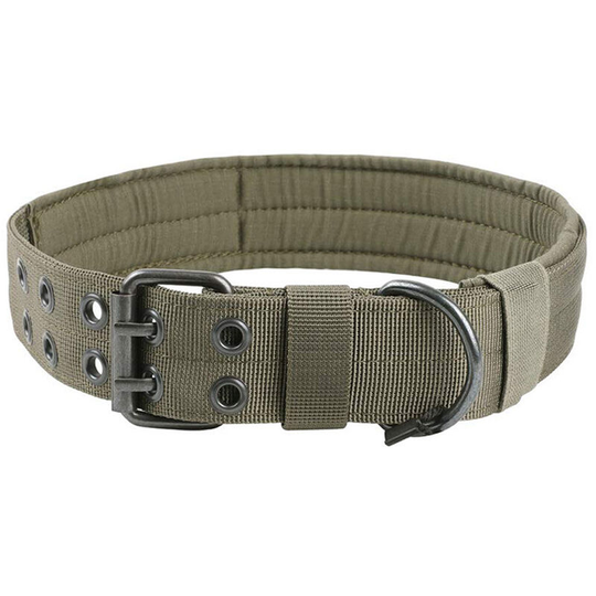 Reflective Dog Collar Tactical Dog Collar Heavy Dog Collar Strap Control Handle And Metal Clasp