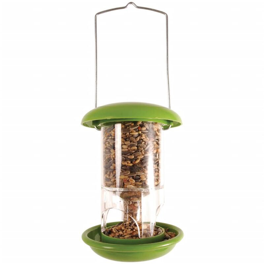Esschert Design Bird Feeder 11.9x11.9x17.2 cm FB118 - Green