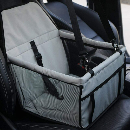 Dog car seat - booster car seat for dog - waterproof - foldable - breathable - for travelling, small dogs or cats