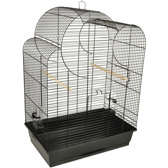Budgie Cage Wammer 1 54x34x75 cm Black Flamingo Black