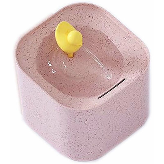 Pet Trough Automatic Drinking for Cat Cat Traffic Filter Plug-in Pink usb