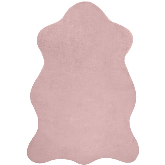 Carpet new dolly skin G4337 blush pink imitation of rabbit fur pink 100x160 cm