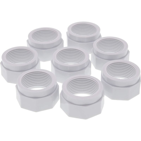 8 Nuts for Flexible Supply Hose adaptable for Polaris 280 180 380 3900- D15 - Robot Pool Cleaner