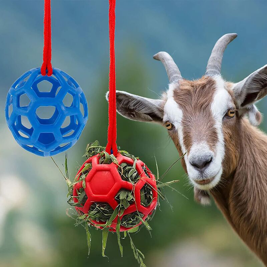 Horse Treat Ball, Horse Hanging Toy, Horse Treat Hay Feeder, Horse Goat Sheep Treat Ball Relieve Stress