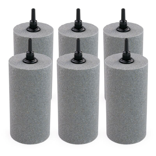 Pisces - 1x Pond Airstone Tall Cylinder 50x100mm