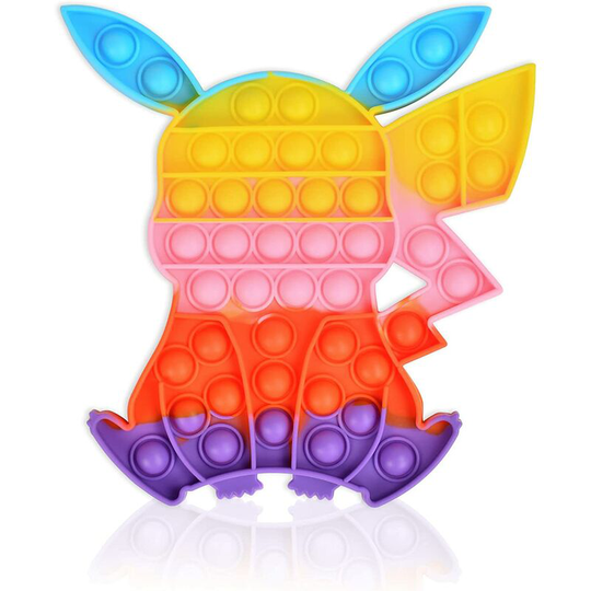 Anti-Stress Toys, Pop Bubble, Fidget Sensory Toy, Silicone Squeeze Sensory Toys, Games for Anxiety and Stress Relief, Kids Adults