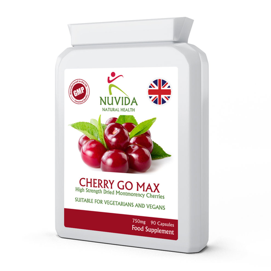Montmorency Cherry Capsules (Cherry Go Max) 90 x 750mg / High Strength