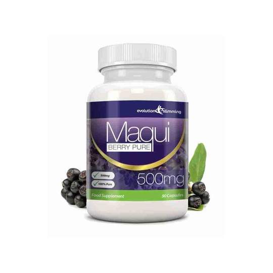 Maqui Berry Antioxidant Supplement 500mg Capsules - 90 Capsules - Antioxidant - Evolution Slimming