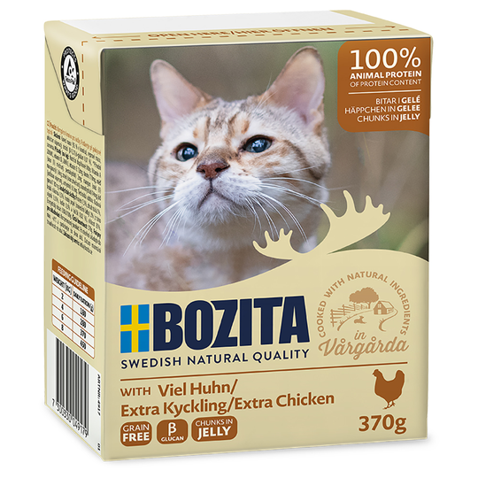 Bozita Chunks in Jelly 6 x 370g - Chicken