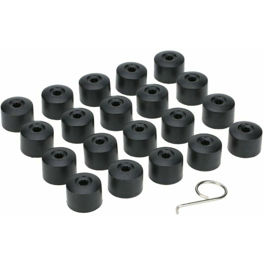 20pcs 17mm Car Wheel Nut Cover Bolt Cover Removal Tool