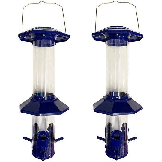 Selections - Squirrel Proof Hanging Bird Seed Feeders (Set of 2)