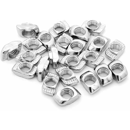 Heguyey - 180pcs t Slot Assortment Set M3 M4 M5 Nuts t Slot Nut Set for Aluminum Profile