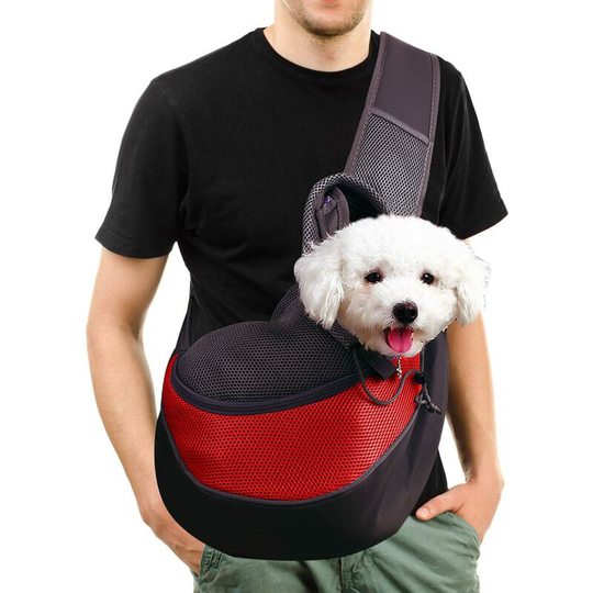 Small Dog Cat Pet Shoulder Carrier Bag Durable Lightweight Puppy Kitten Travel Carrying Bag Breathable 2.5kg/5.5lbs