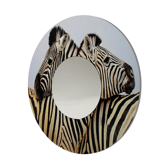 Zebra Accent Mirror