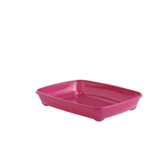 Cat Litter Tray Hot Pink (37cm) (Pink) - Pink