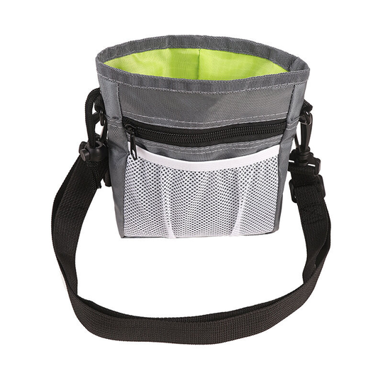 Dog Training Bag Portable Outing Snack Bag Pet Travel Bag Pet Outdoor Pet Supplies, Grey