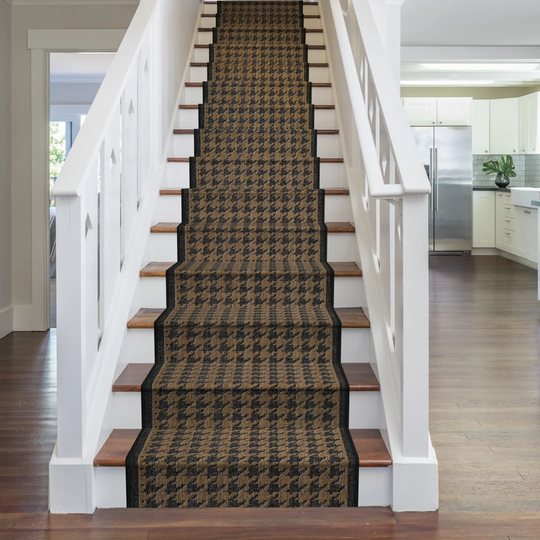 Mingus Stair Looped Black Rug