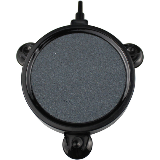 R Air Stone Disc with Shell and Sucker for Hydroponics Aquarium Tank Pump (4 Inch) - HFS