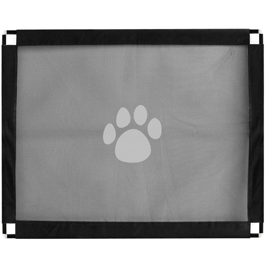 Superseller - Pet Safety Gate Folding Portable Guard Net Fence Install Anywhere for Dogs Cats Pets Fits Space Within 39IN