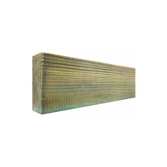 Ruby Uk - 2' x 1' Treated Planed Square Edge Redwood 2.4m (5 Lengths)