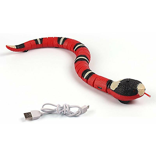 Electric Induction Snake Joke Creepy Creepy Pet Funny Cat Snake Toy