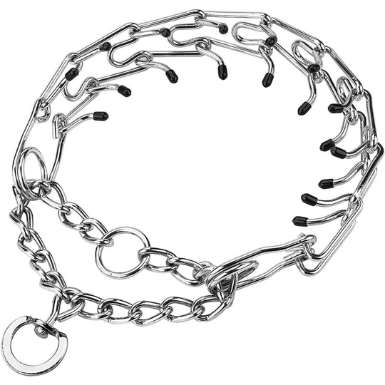 Dog Claw Training Collar,Dog Detachable Adjustable Choke Collar,Metal Adjustable Training Collar for Large Dog Pet