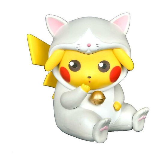 Pokemon Anime Action Figure Pikachu Cos Persian Dragon Li Cat Toy