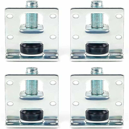 4pcs Adjustable Cabinet Furniture Levelers Heavy Duty Leveling Feet Heavy Duty Furniture Levelers for Table Shelf Cabinet Workbench