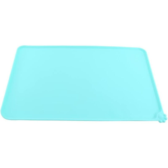 Pet Table Mat, Feeding Mat for Dogs, Cat, Puppy, Dog, Silicone Bowl, Bowl, Pet Food, Water Placemat, Pet Products(Green)