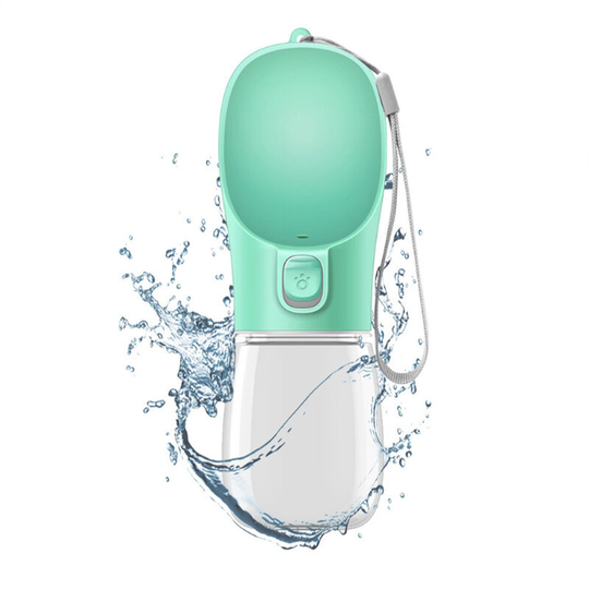 Dog Water Bottles, 350ML Food-Grade Water Dispenser for Pet Dog Portable Travel Water Bottle