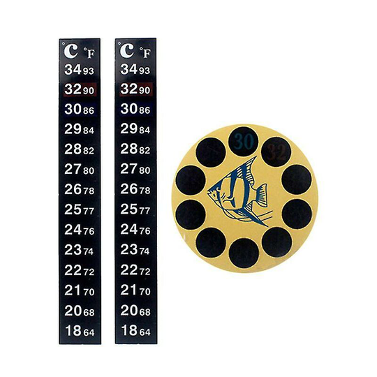 Thsinde - thsidne 3pcs Aquarium Thermometer Portable Fish Tank Patch Thermometer Fish Tank Temperature Gauge Sticker Fish Tank Thermometer Fish Tank